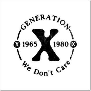 Generation X Posters and Art